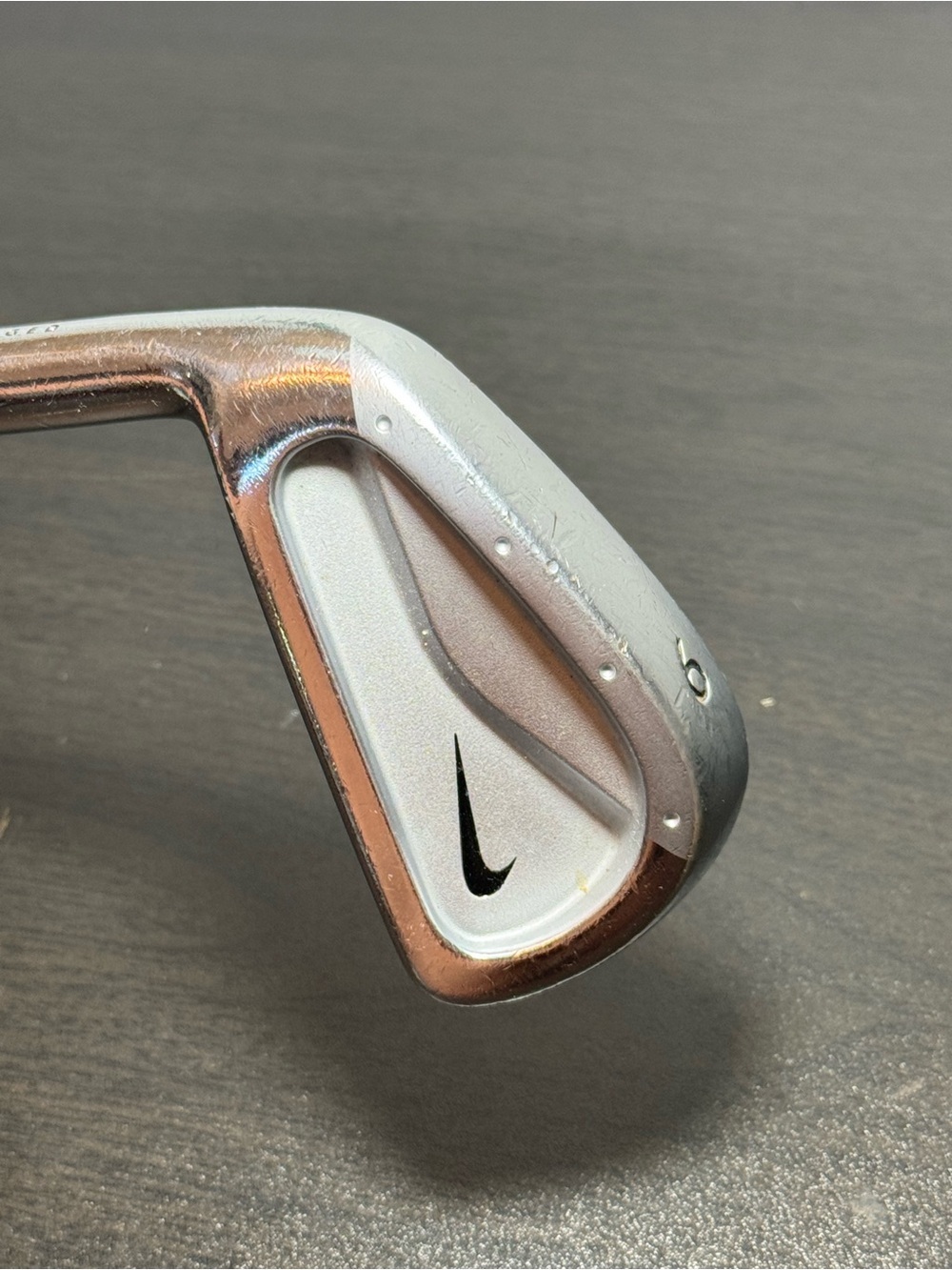 Nike Pro Combo Tour Forged Single 6 Iron Golf Club Left Hand Stiff Steel Shaft - Picture 1 of 10